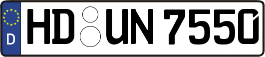 HD-UN7550