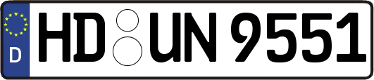 HD-UN9551