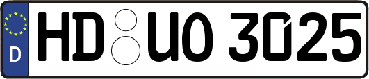 HD-UO3025