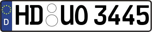 HD-UO3445