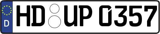 HD-UP0357