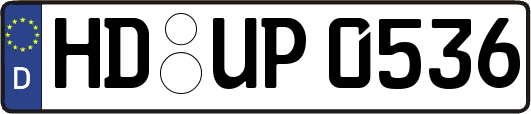 HD-UP0536