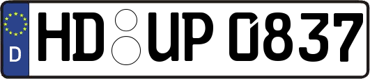 HD-UP0837