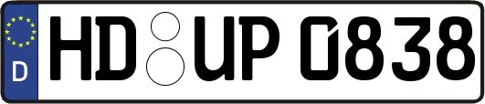 HD-UP0838