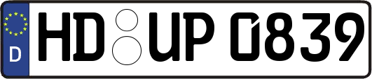 HD-UP0839