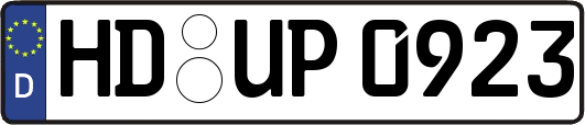 HD-UP0923