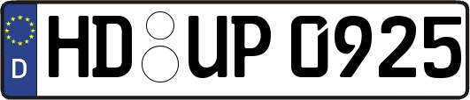 HD-UP0925