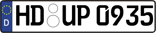 HD-UP0935