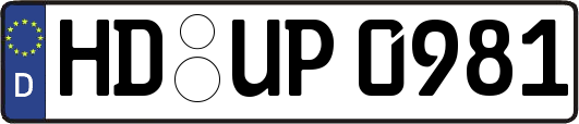HD-UP0981
