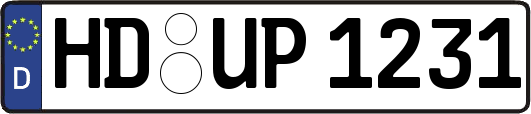 HD-UP1231