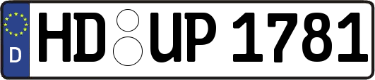 HD-UP1781
