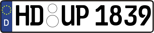 HD-UP1839
