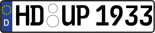 HD-UP1933