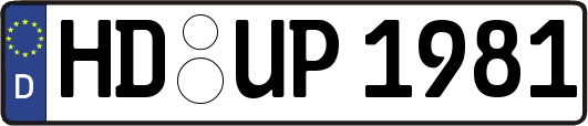 HD-UP1981