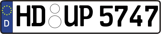 HD-UP5747
