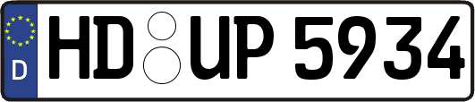 HD-UP5934