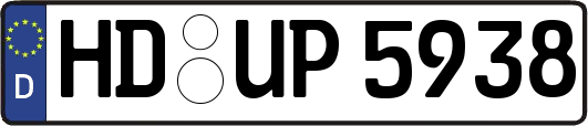 HD-UP5938