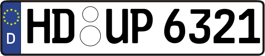 HD-UP6321