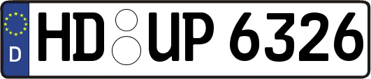 HD-UP6326