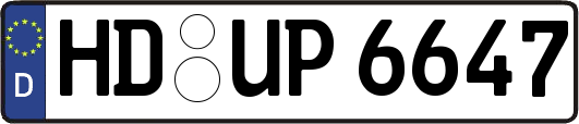 HD-UP6647