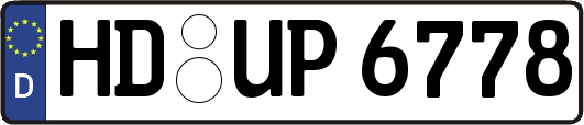 HD-UP6778
