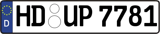 HD-UP7781