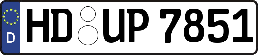HD-UP7851