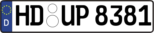 HD-UP8381