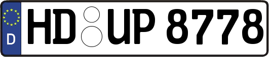 HD-UP8778