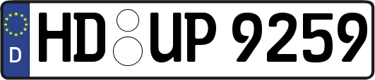 HD-UP9259