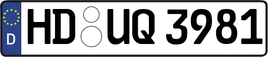 HD-UQ3981