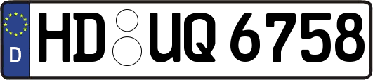 HD-UQ6758