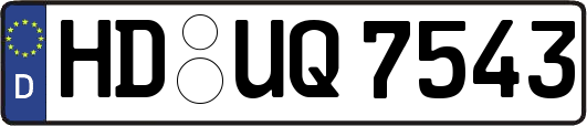 HD-UQ7543