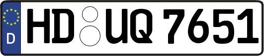 HD-UQ7651