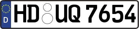 HD-UQ7654