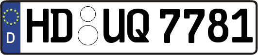 HD-UQ7781