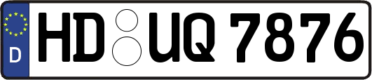HD-UQ7876