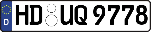 HD-UQ9778