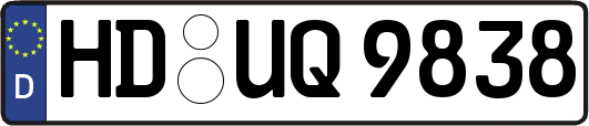 HD-UQ9838