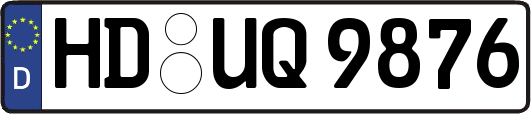 HD-UQ9876