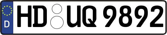 HD-UQ9892