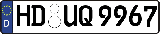 HD-UQ9967
