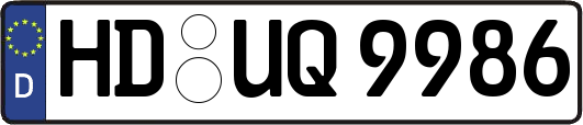 HD-UQ9986
