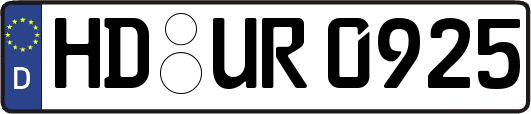 HD-UR0925