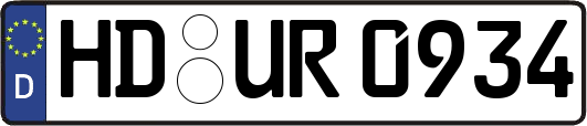 HD-UR0934