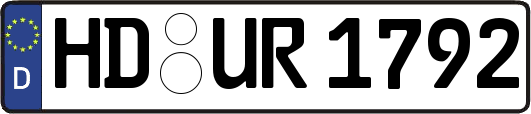 HD-UR1792