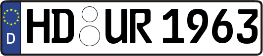 HD-UR1963