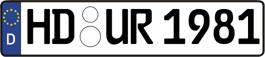 HD-UR1981