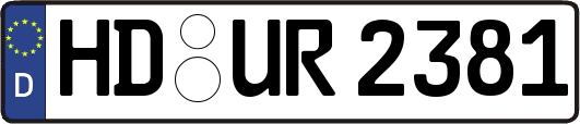 HD-UR2381