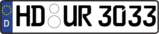 HD-UR3033